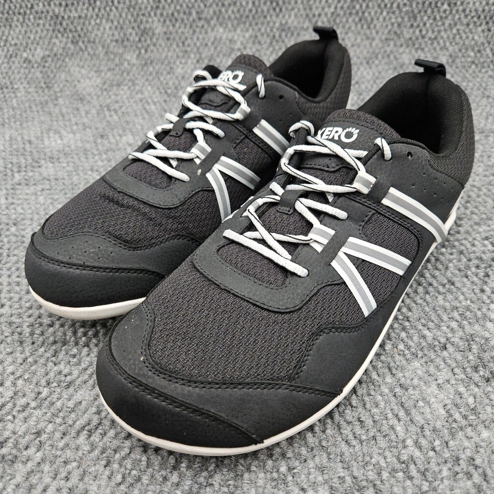 Xero Shoes (Men's 11) Black Prio Barefoot Minimalist Running Fitness Sneakers